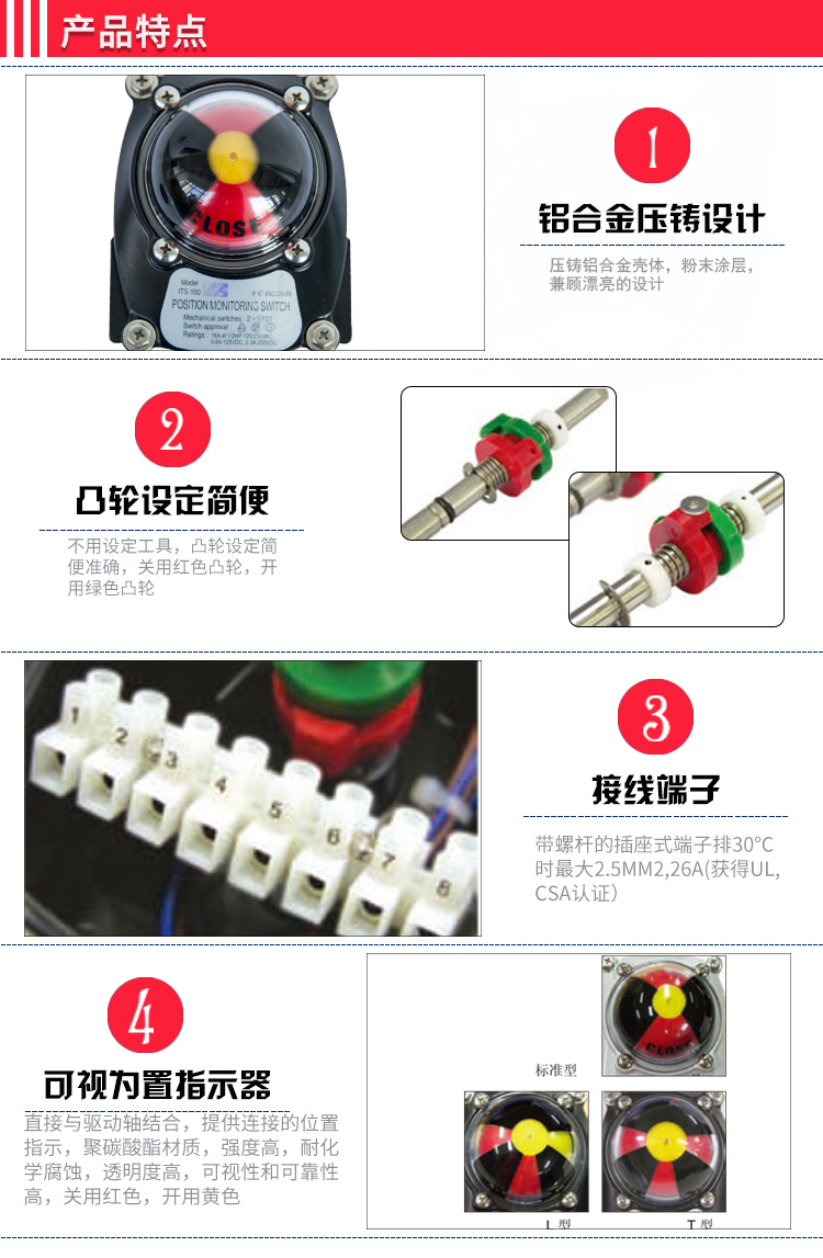 【i-Tork】ITS-100限位開(kāi)關(guān) 【i-Tork】ITS-100限位開(kāi)關(guān)