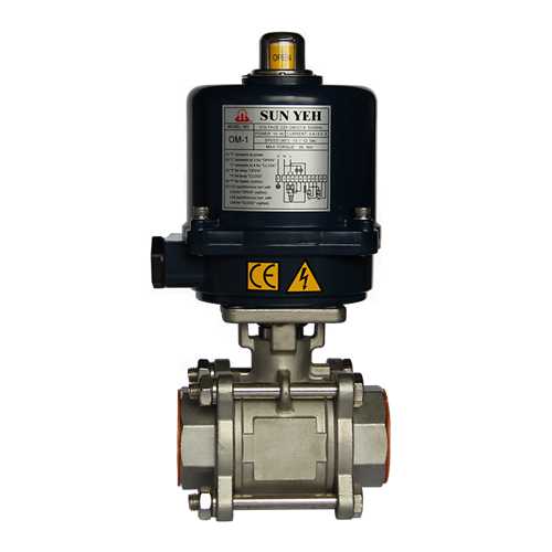 【SUNYEH】電動螺紋球閥 【SUNYEH】電動螺紋球閥