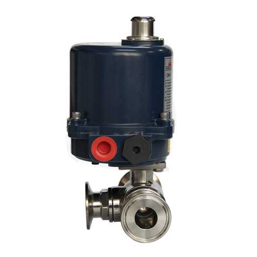 【SUNYEH】電動(dòng)三通卡箍球閥/快裝球閥