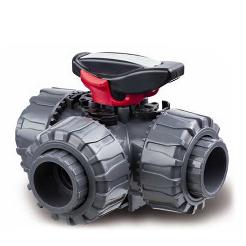 【FIP】手動三通PVC球閥