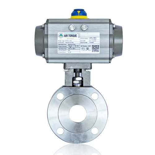 【AIRTORQUE】氣動薄型球閥/不銹鋼對夾