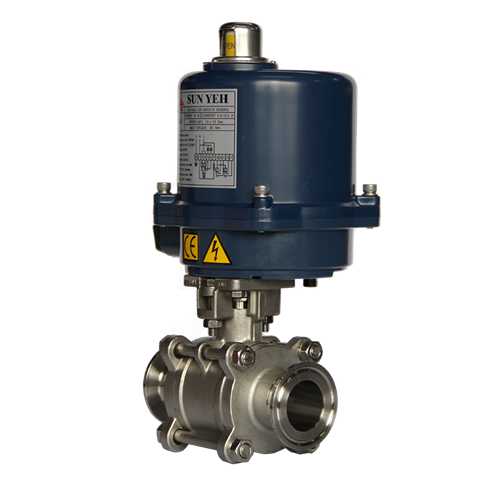 【SUNYEH】電動卡箍/快裝球閥